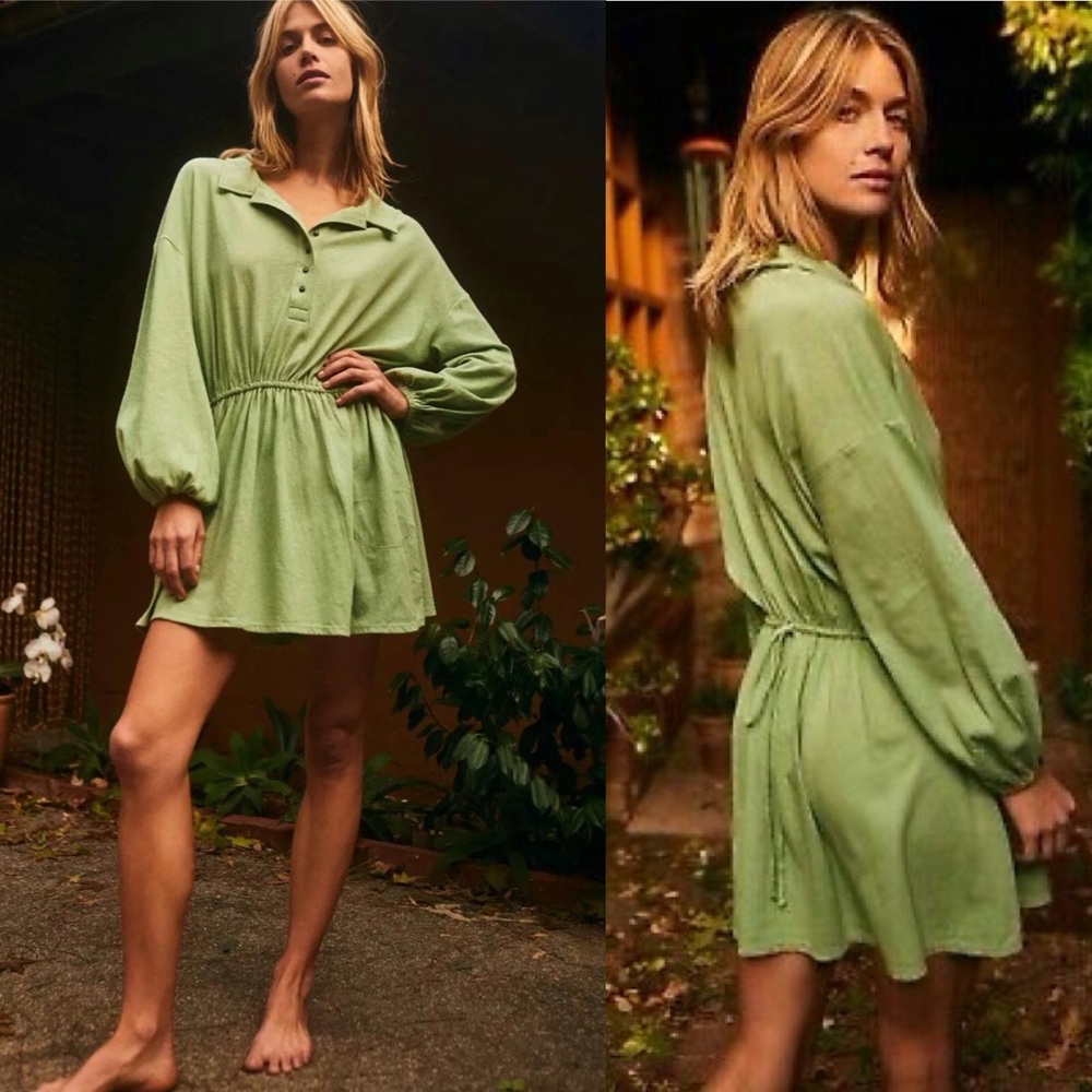 Free People Beach Matilda Mini Dress Size‎ Large